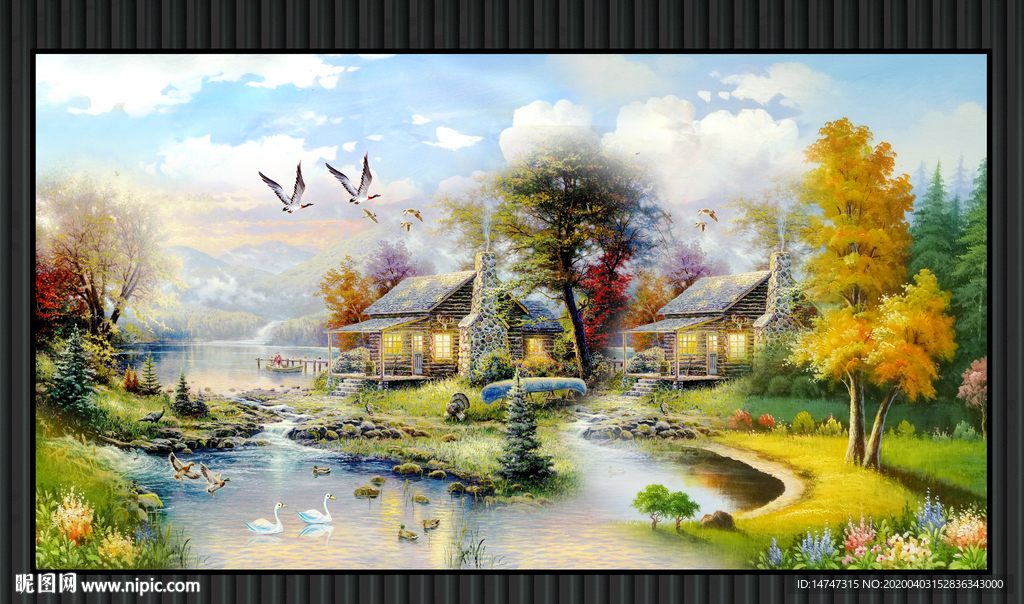 油画风景
