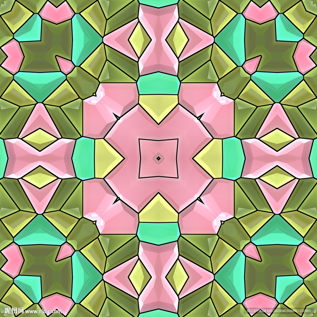 彩绘玻璃