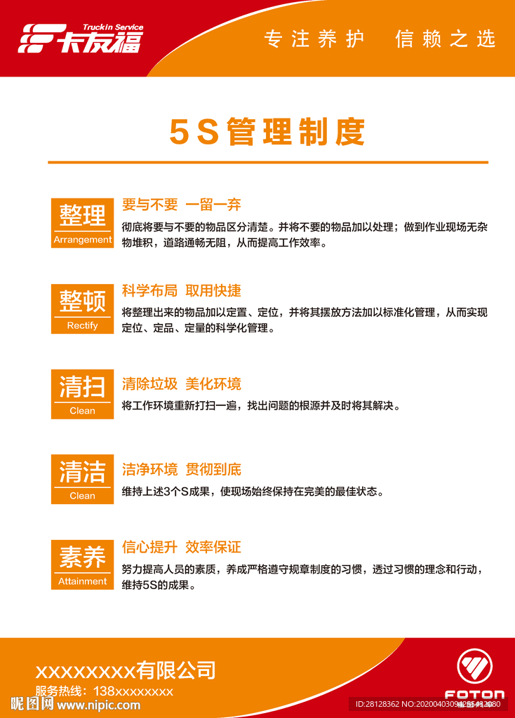 5s管理制度