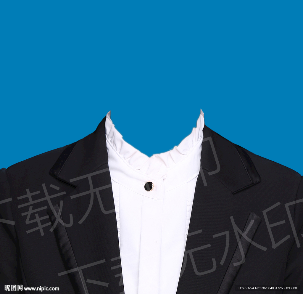 黑色西装模板