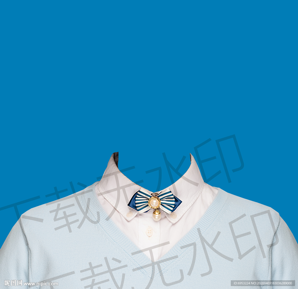 证件照衬衫