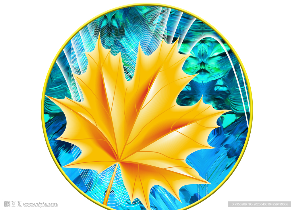 圆形装饰画挂画