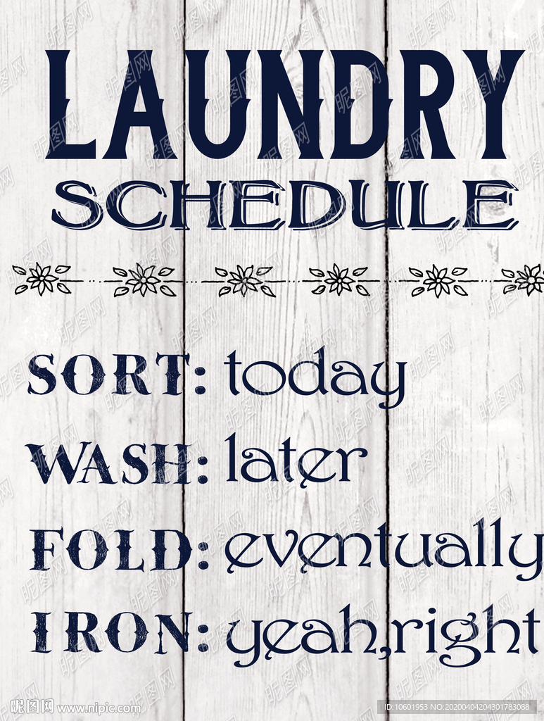 木板木纹英文挂板