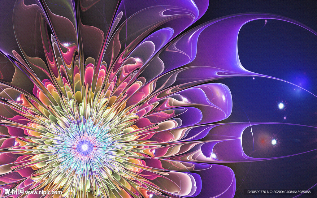 抽象炫酷立体网咖酒吧KTV背景