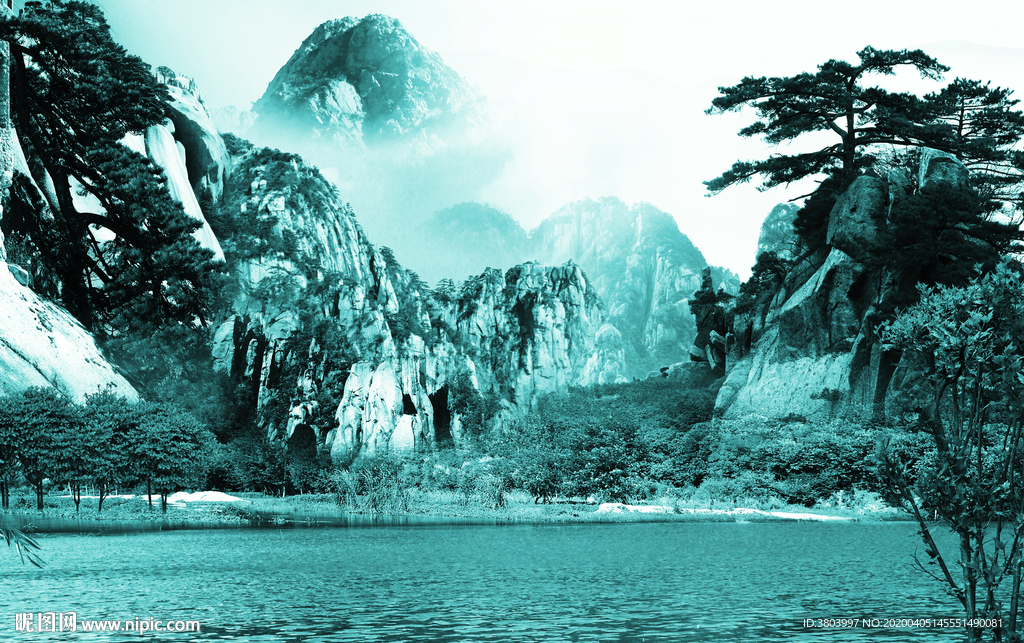 水墨山水