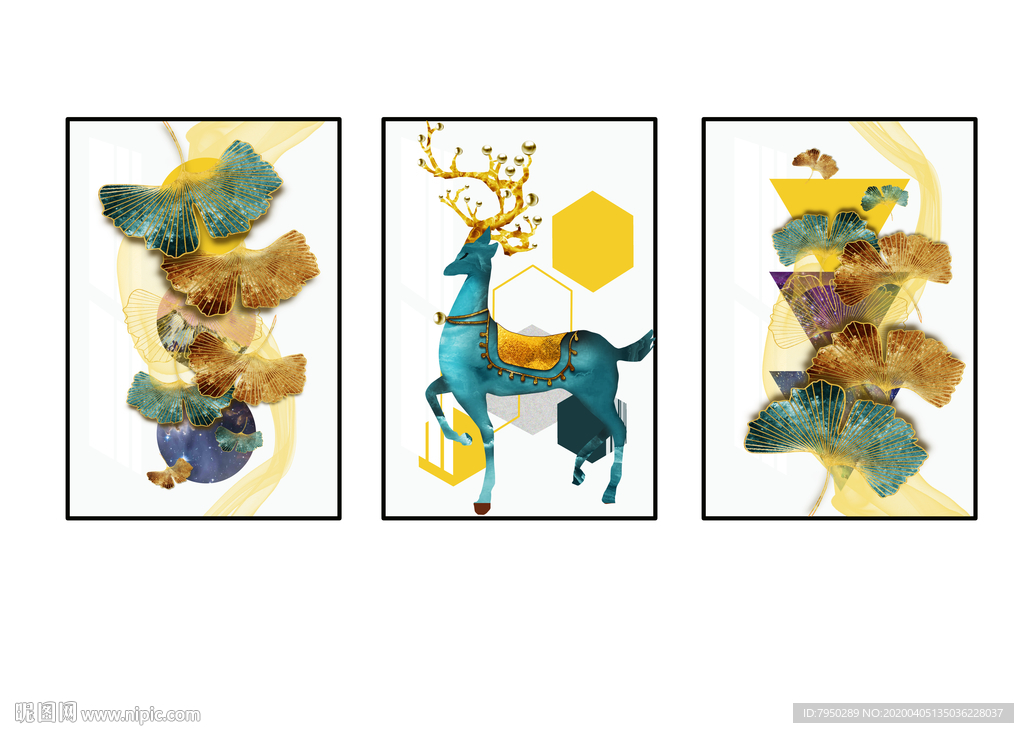 北欧轻奢装饰画