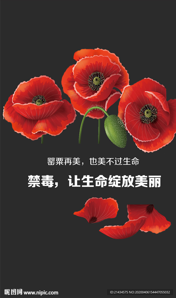 禁毒海报