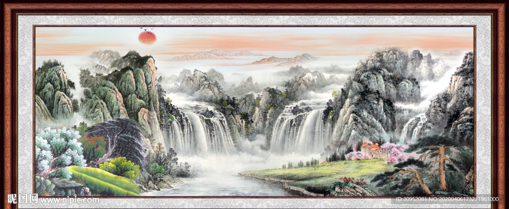 山水画
