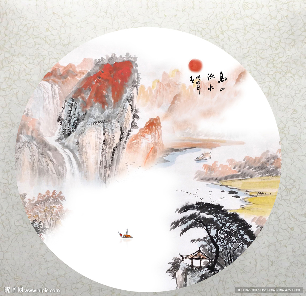 圆形装饰画