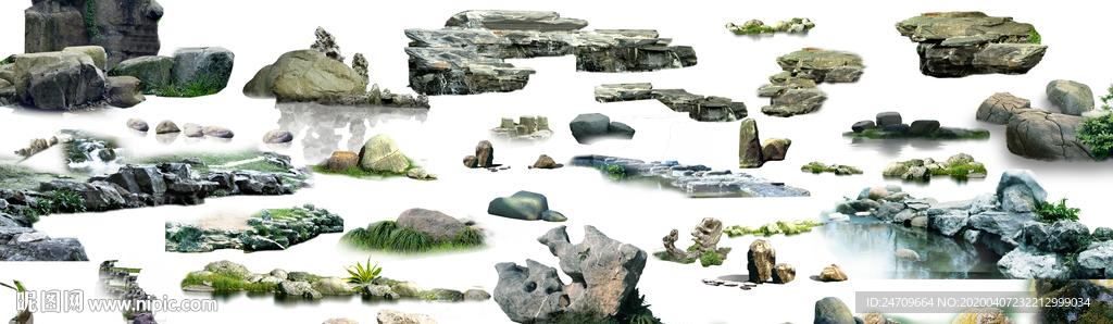山石素材图库
