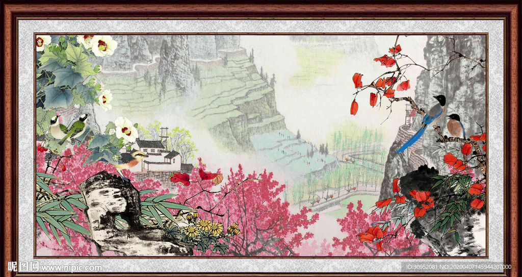 风景如画