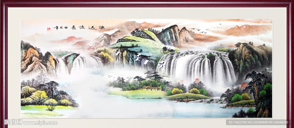 国画山水国画