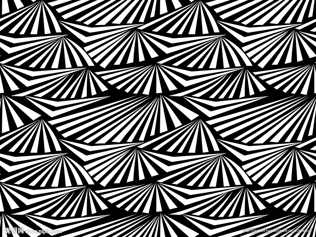 精细几何抽象格子