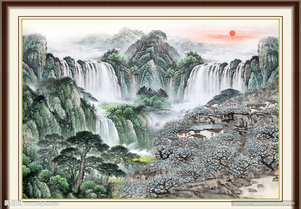 山水画