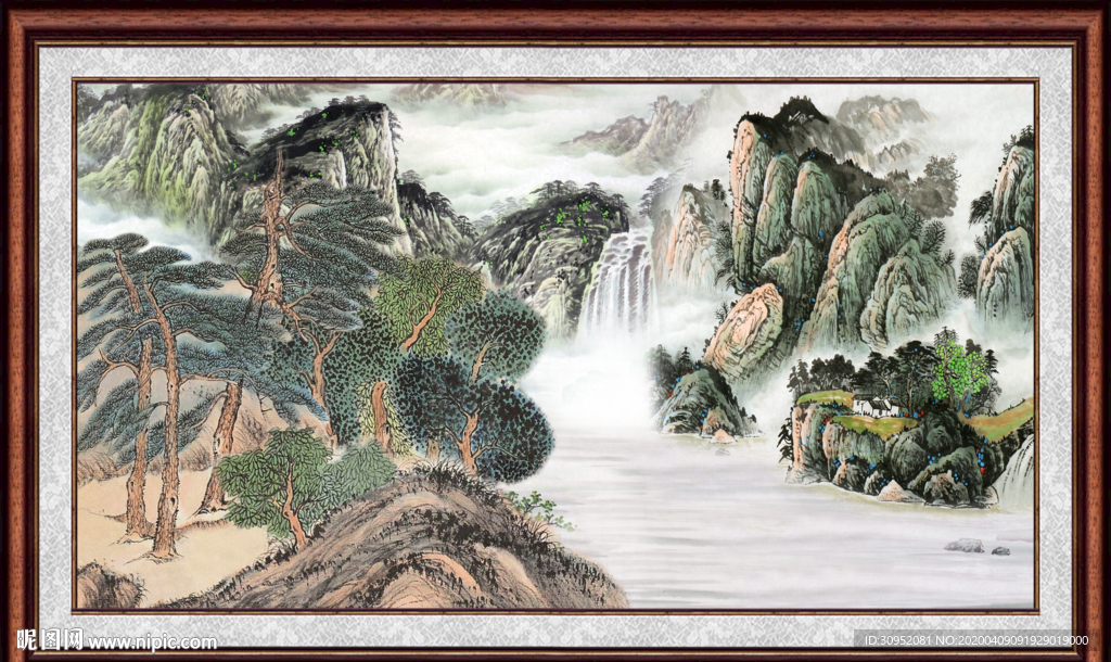 国画山水