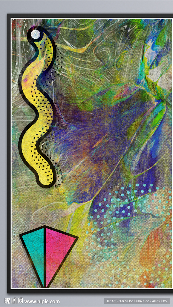 餐厅油画