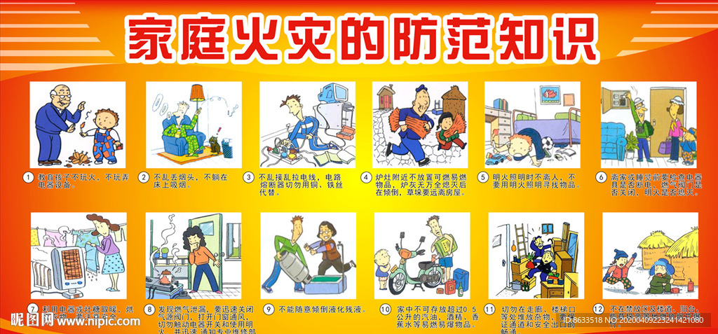 消防知识安全宣传图片