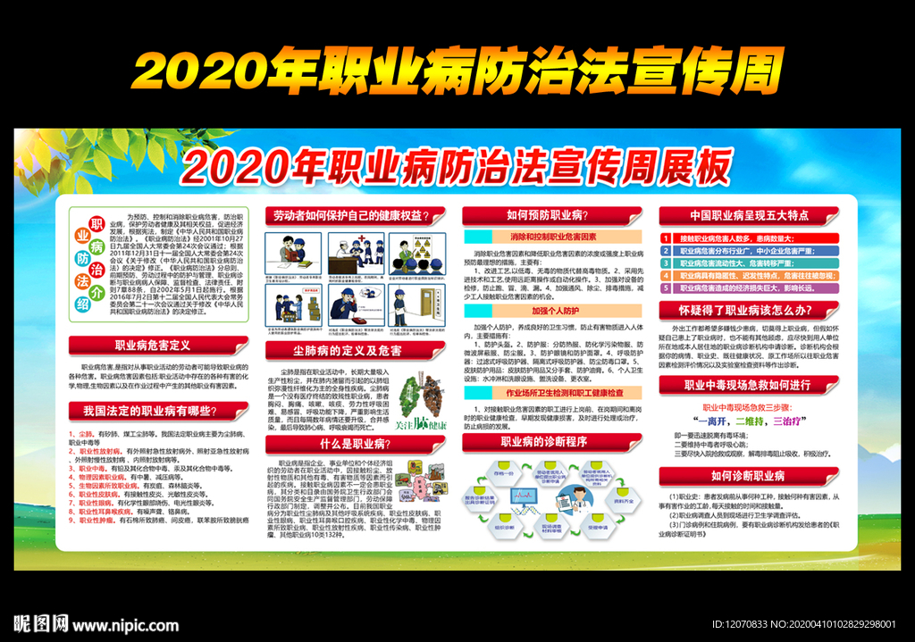 2020职业病防治法宣传周