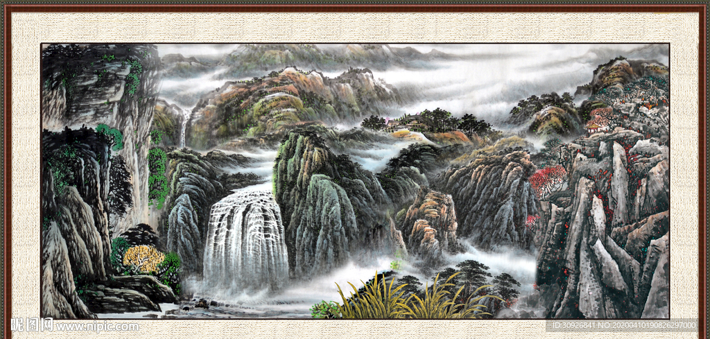 国画山水