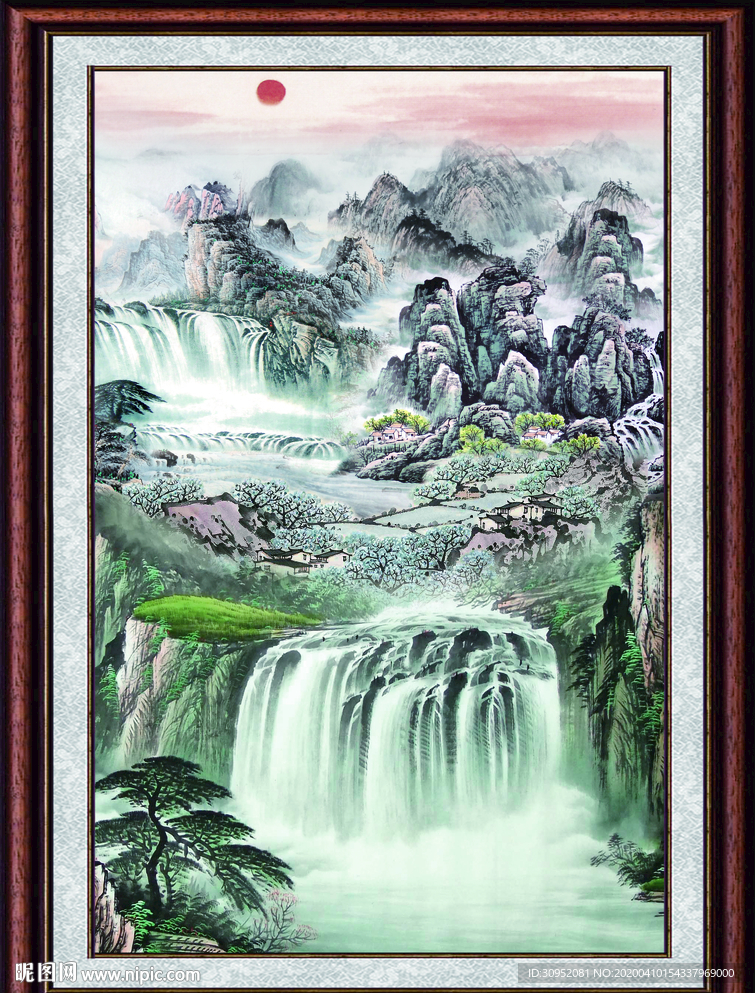 国画风景