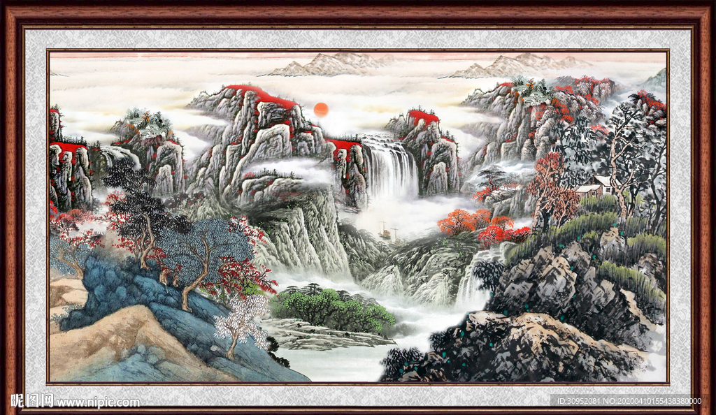 国画山水