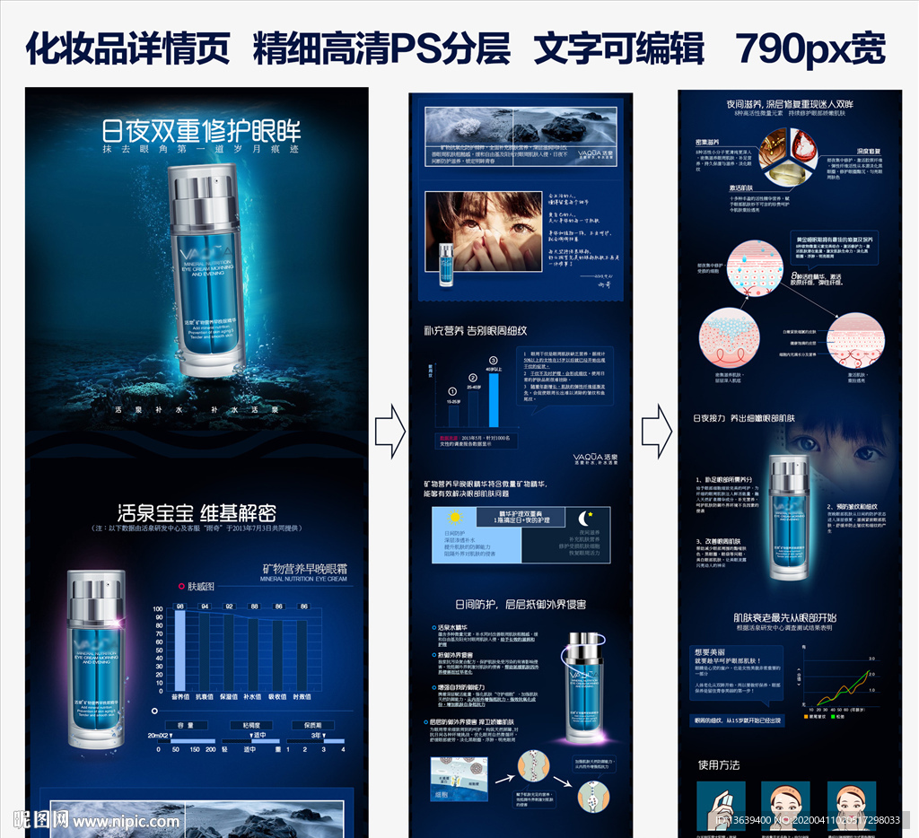 矿物营养早晚眼精华