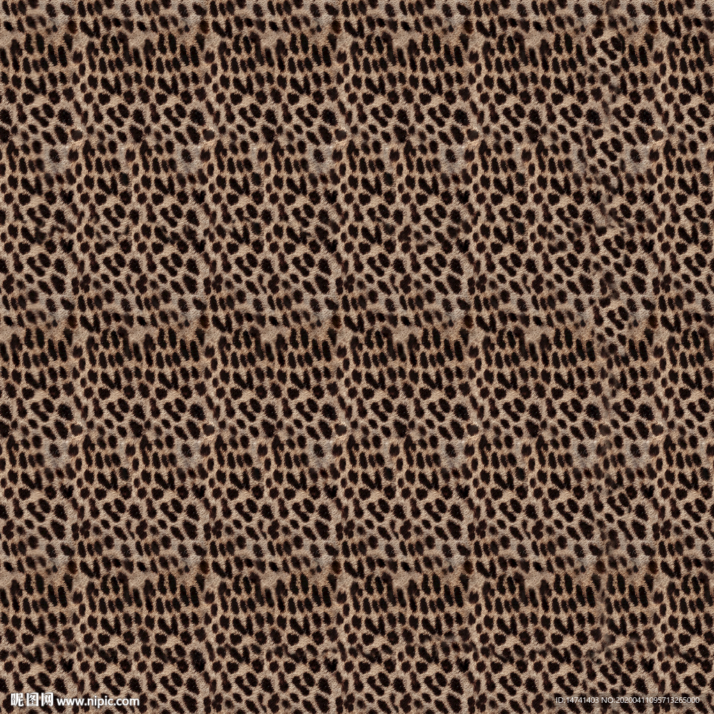 密集斑点豹纹无序乱排无限循环无