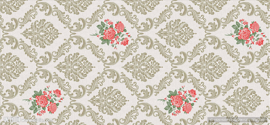 多通道分色墙纸