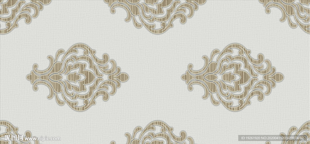 时尚多通道分色墙纸