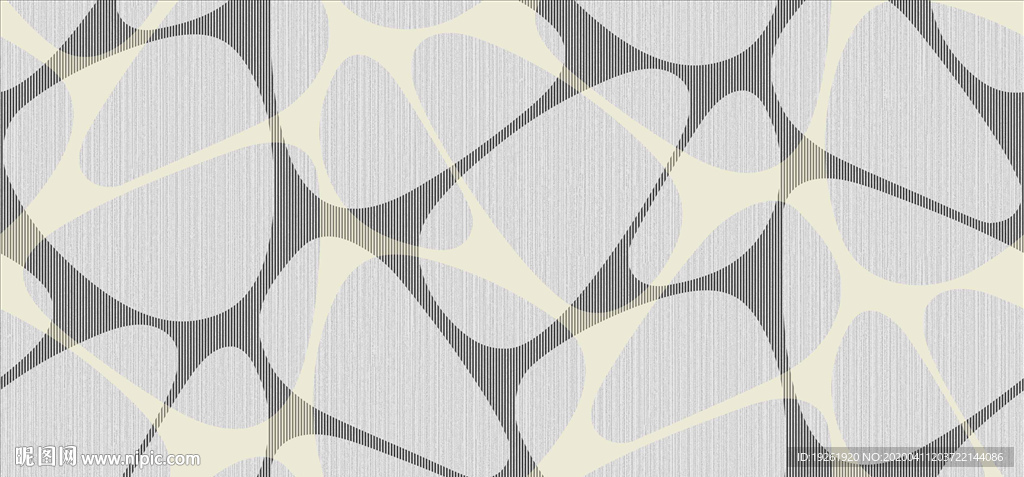 现代多通道分色墙纸