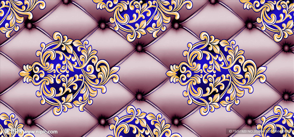 多通道分色墙纸