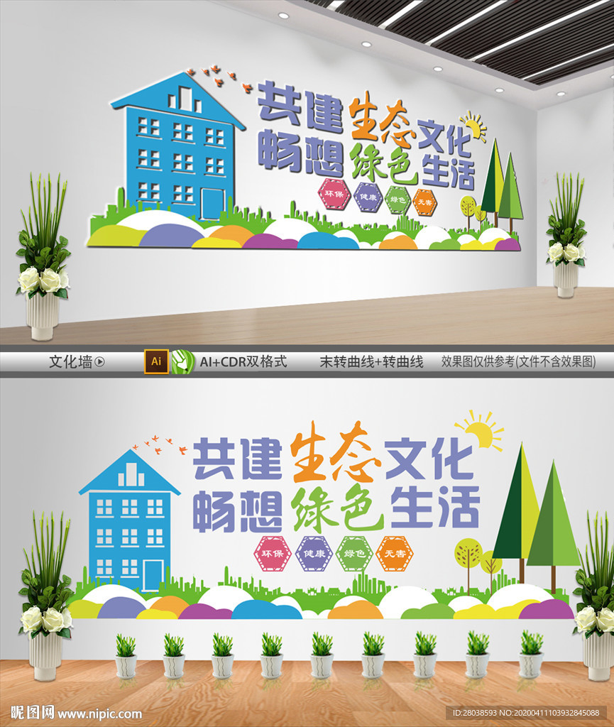 生态环境文化墙