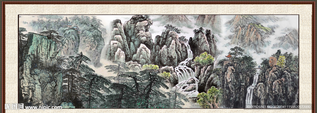国画山水