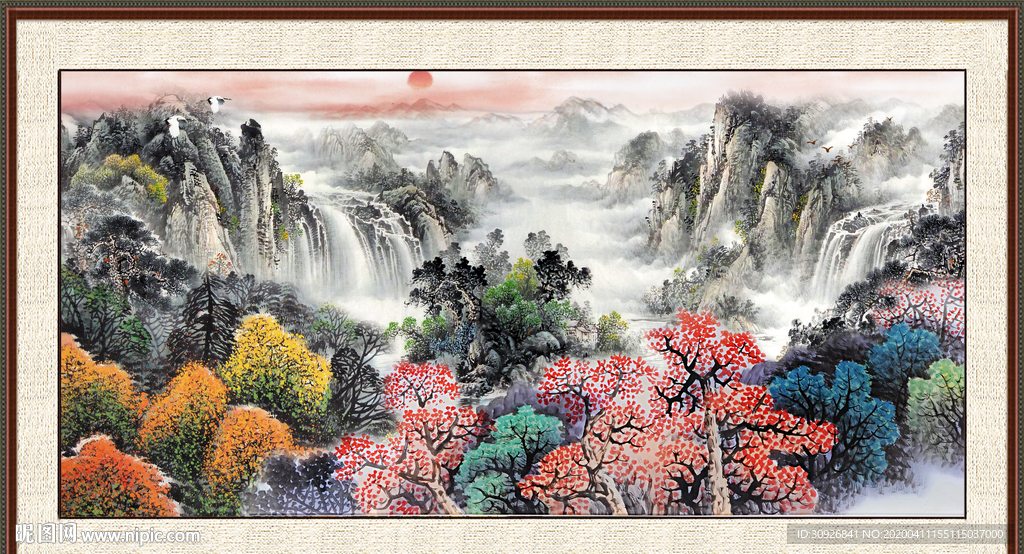 国画山水