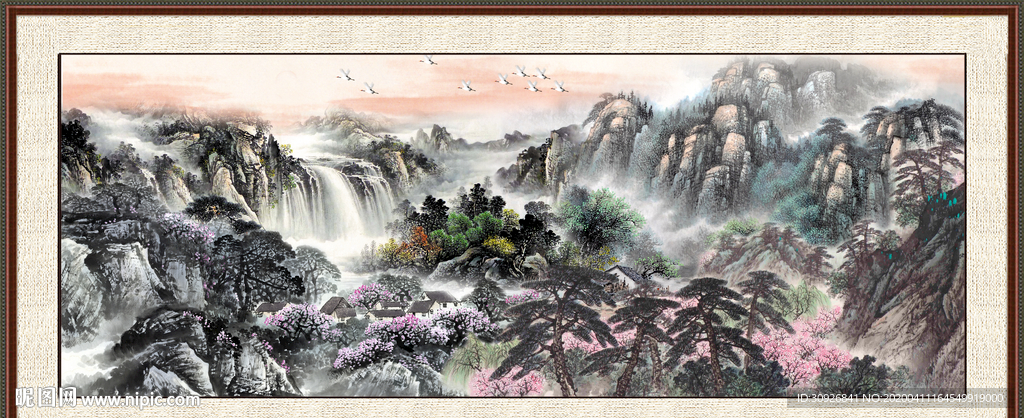 国画山水