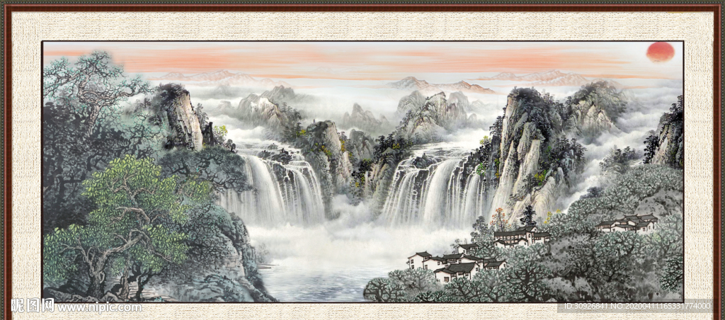 国画山水
