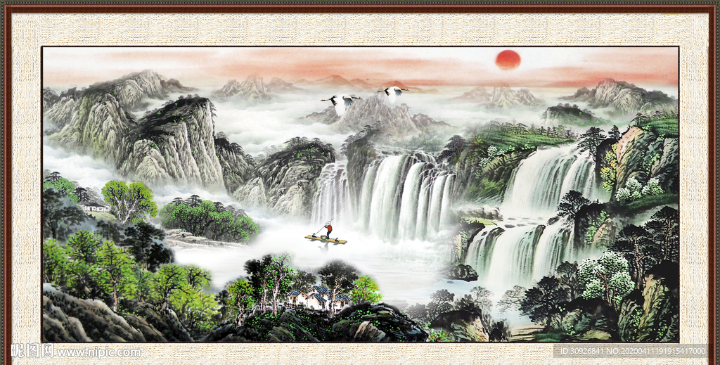 国画山水