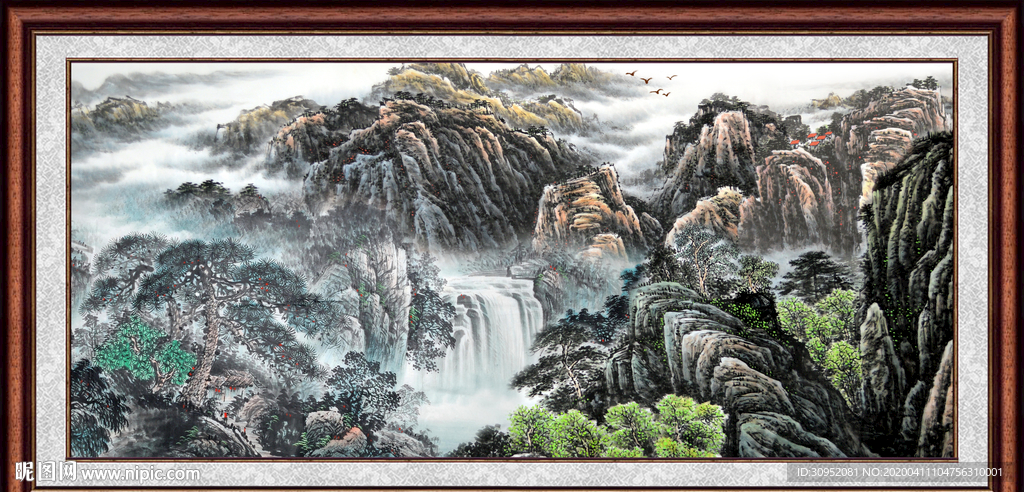 国画山水
