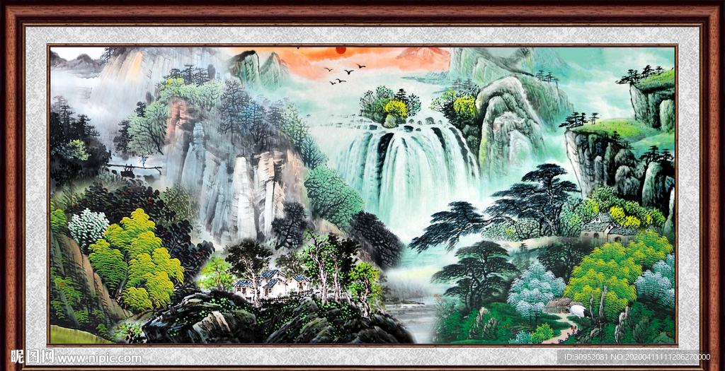 国画山水