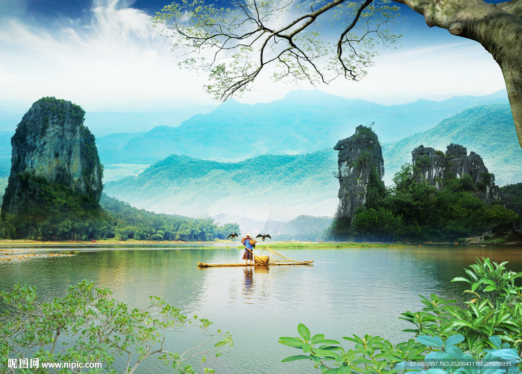 风景如画