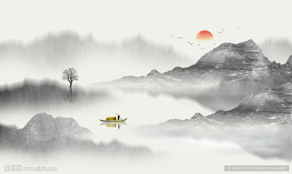 山水画