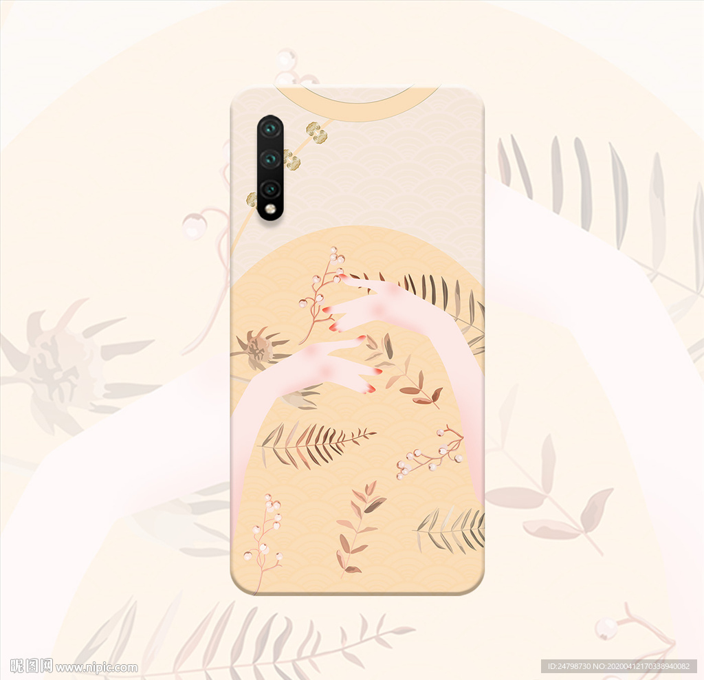 古风手机壳图案