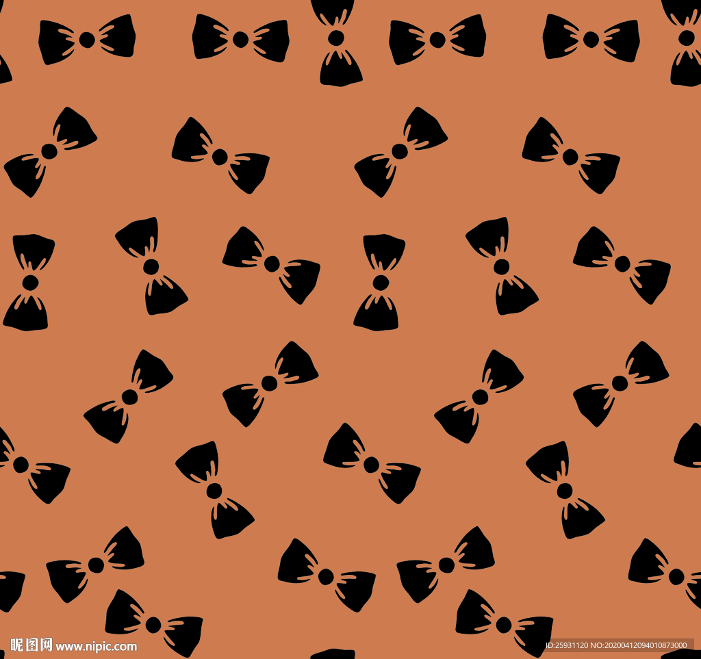 抽象蝴蝶结乱排无限循环无缝拼接