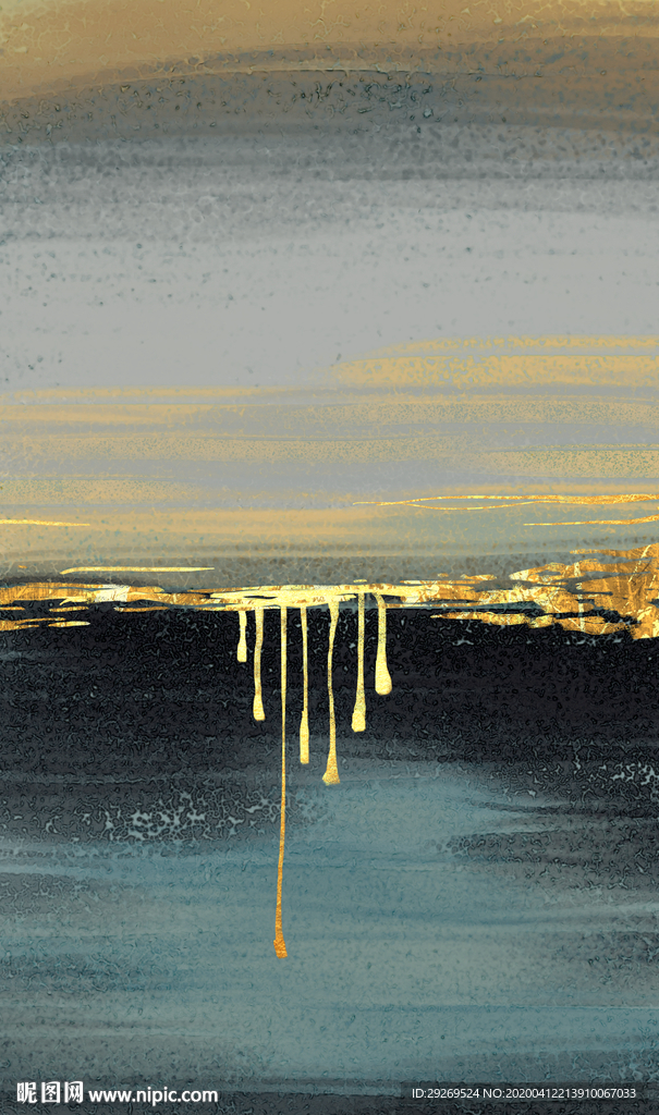 地中海风景山水玄关装饰画