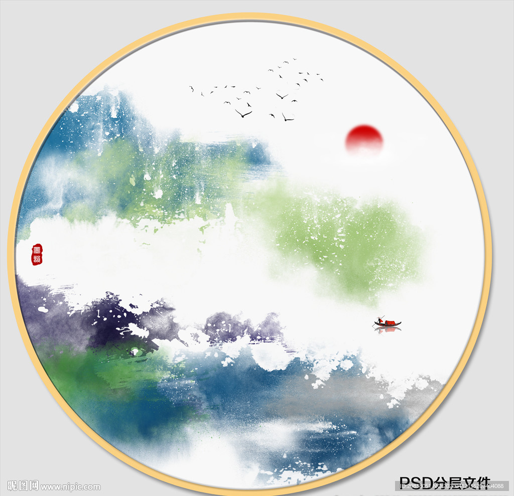 抽象装饰画