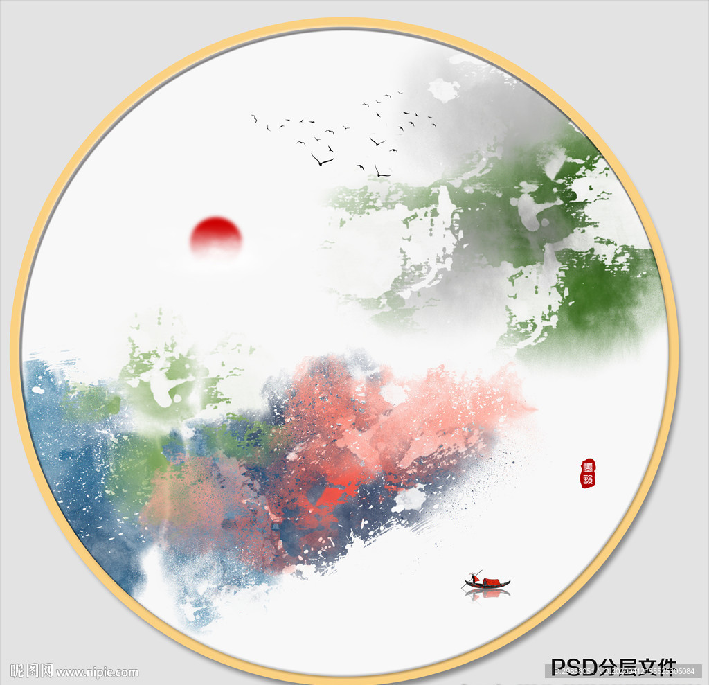 抽象画