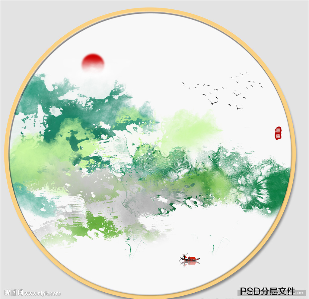 抽象装饰画