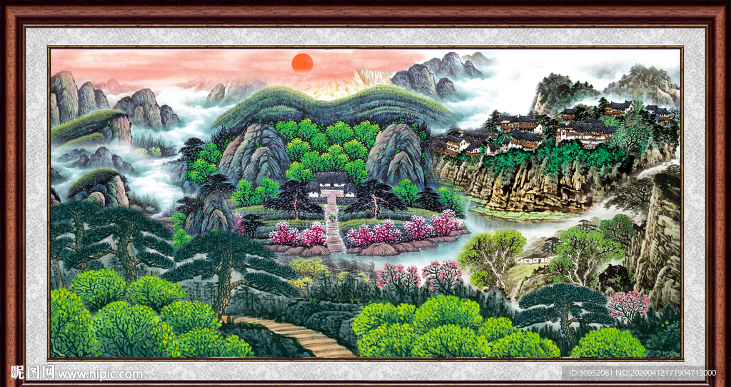 旭日东升