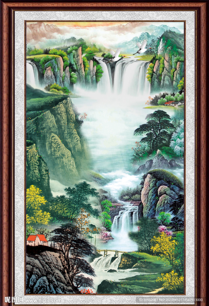 国画山水