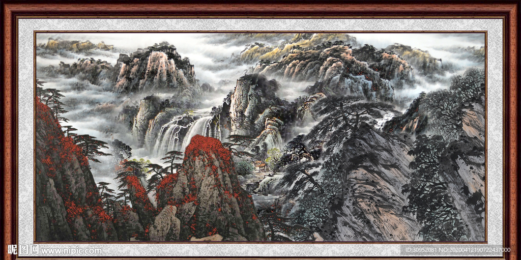 国画山水
